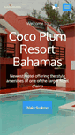 Mobile Screenshot of cocoplumresortbahamas.com